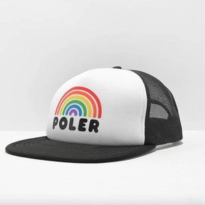 ✨NEW✨ POLER rainbow camp vibes trucker hat pride trucker hat pride cap